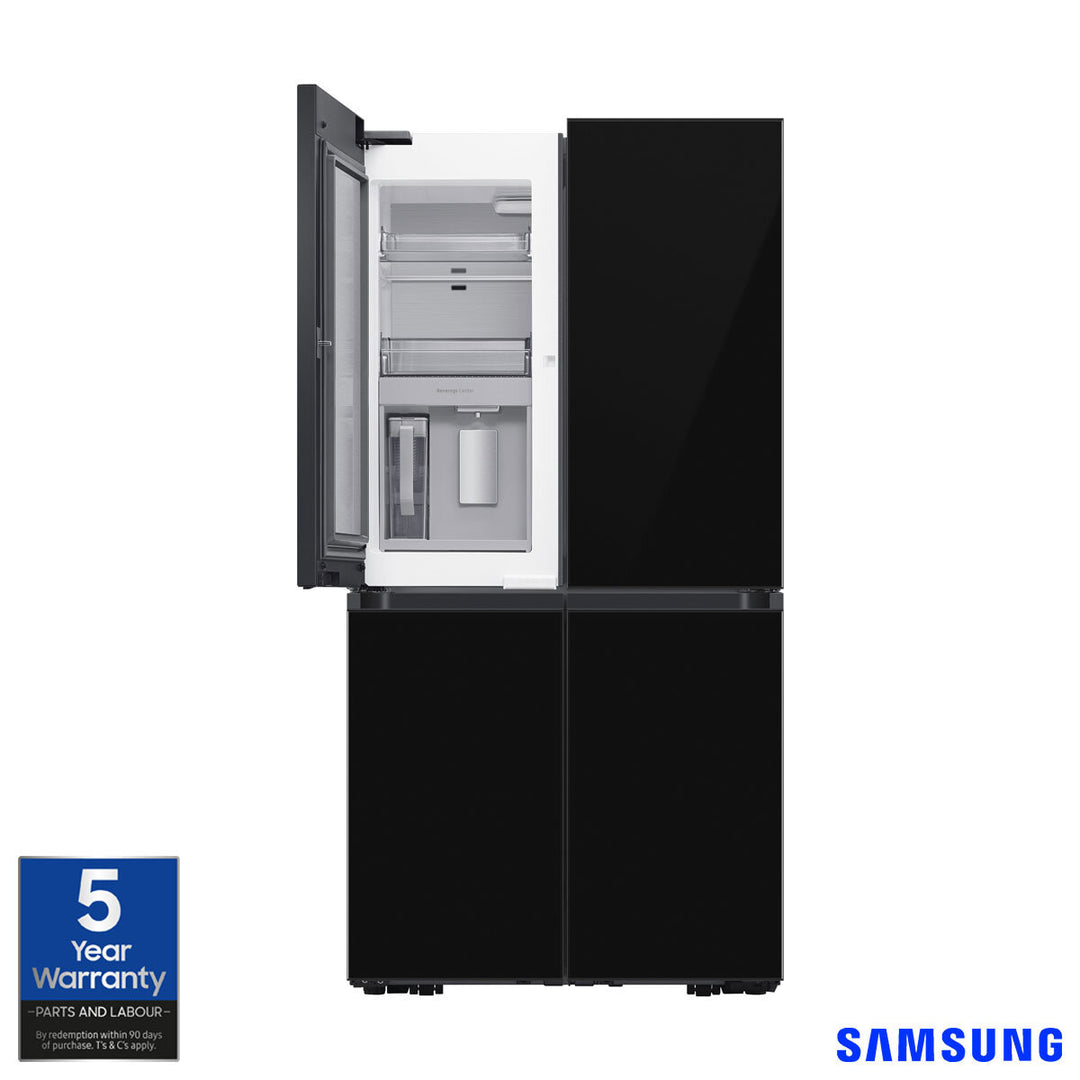 Samsung RF65DB960E22EU French Style Fridge Freezer E rated in Clean Black