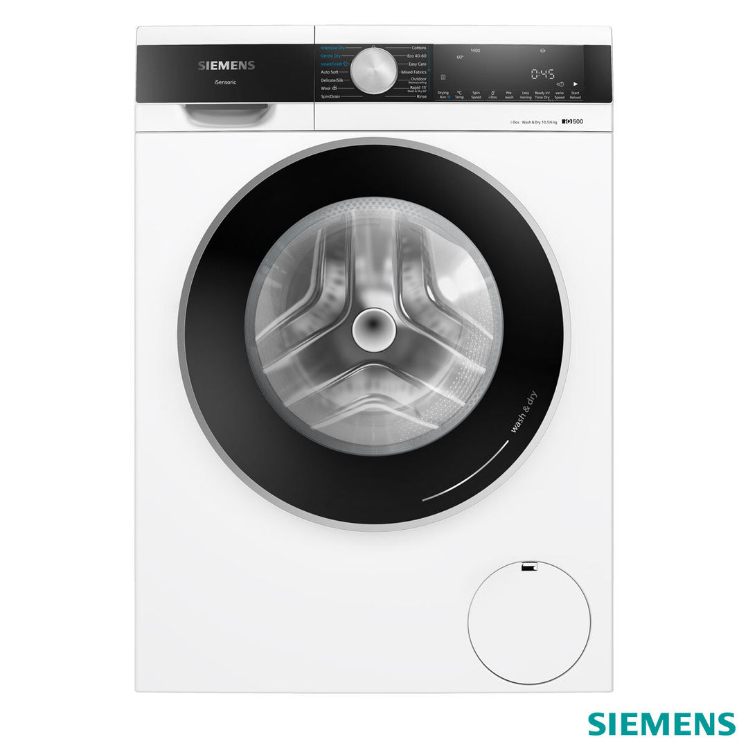 Siemens WN54G1A1GB, 10.5/6kg Washer Dryer, D Rated in White