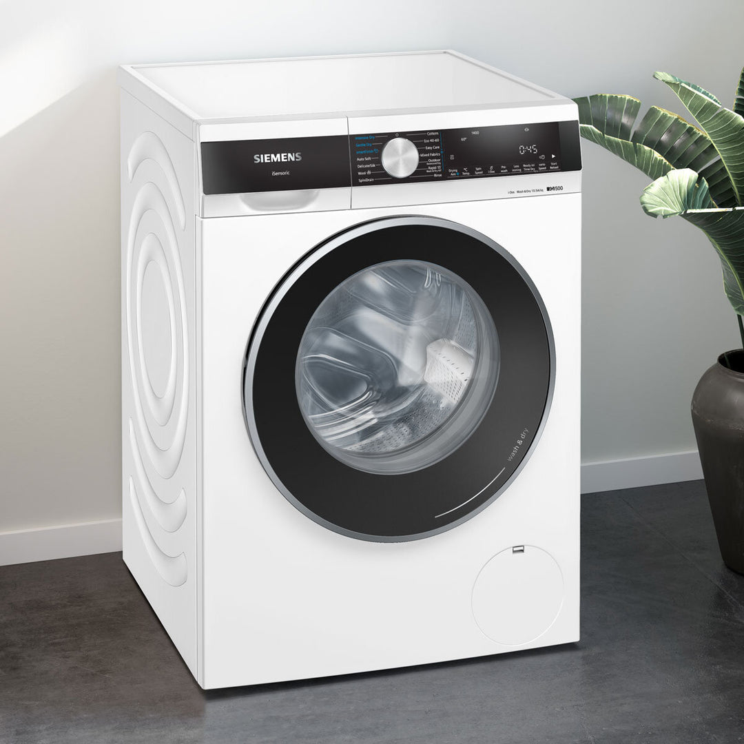 Siemens WN54G1A1GB, 10.5/6kg Washer Dryer, D Rated in White