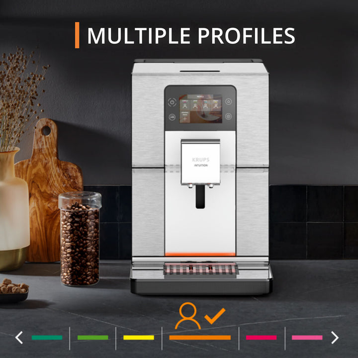 Krups Intuition Experience+ Bean to Cup Coffee Machine, EA877D40