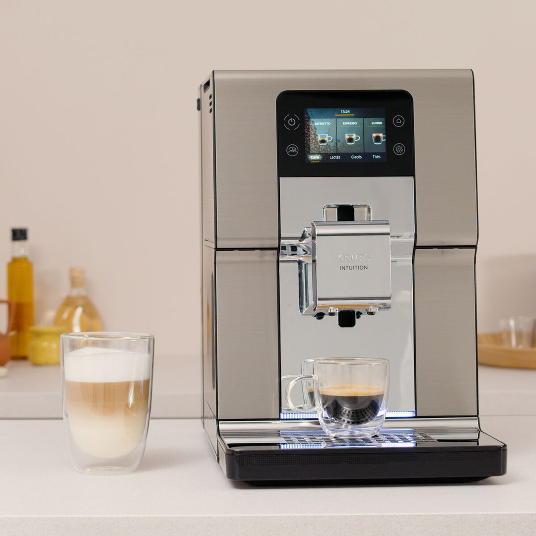 Krups Intuition Experience+ Bean to Cup Coffee Machine, EA877D40