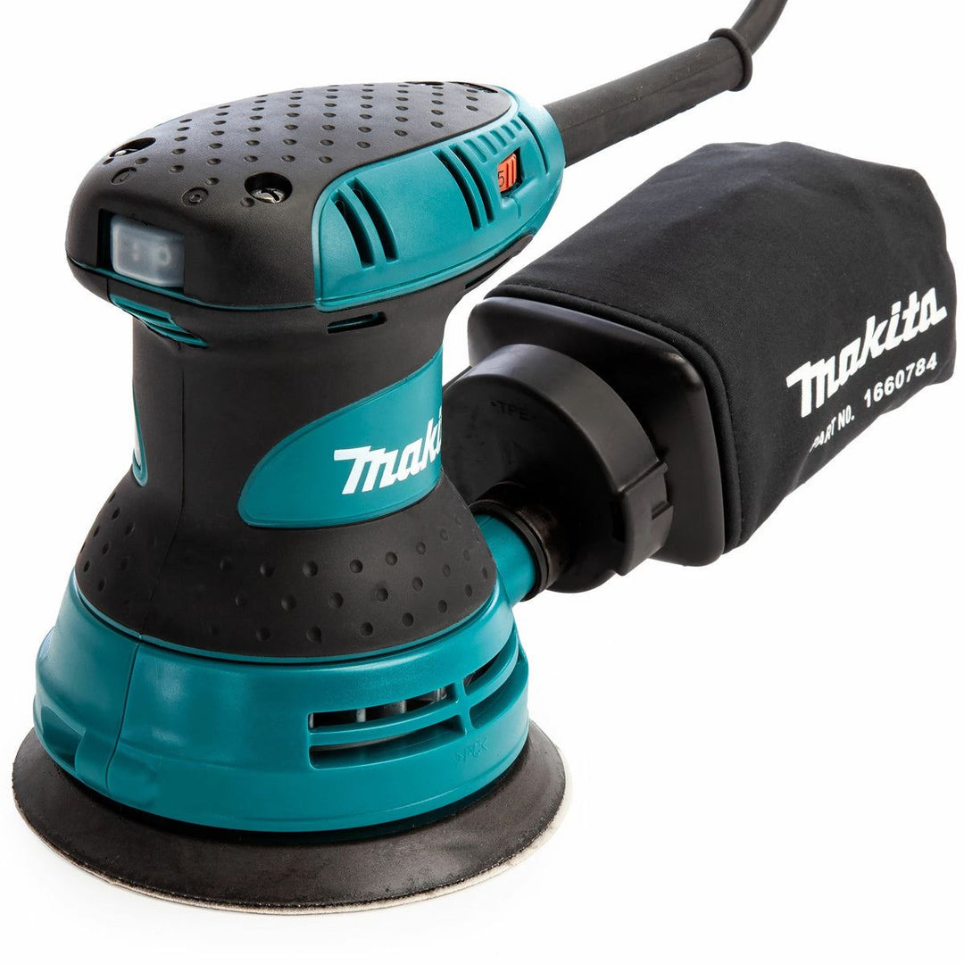 Makita BO5031/2 125mm Random Orbital Sander Speed Control 240V