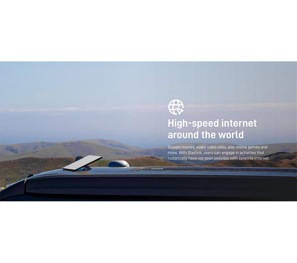 STARLINK Mini Satellite Antenna &amp; WiFi Router Kit - Dual-band