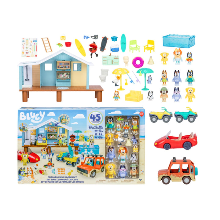 Bluey Mega Beach Bash Exclusive set (3+ Years)