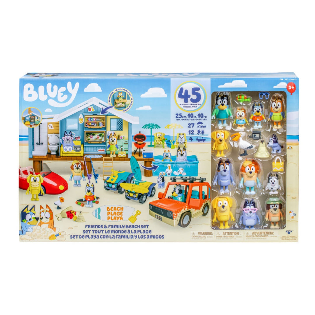 Bluey Mega Beach Bash Exclusive set (3+ Years)