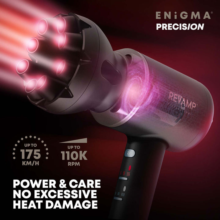 Revamp Enigma PRECISION Hair Dryer, DR-7000-GB