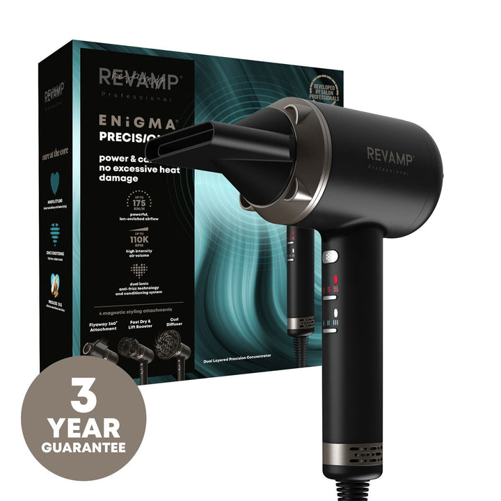 Revamp Enigma PRECISION Hair Dryer, DR-7000-GB