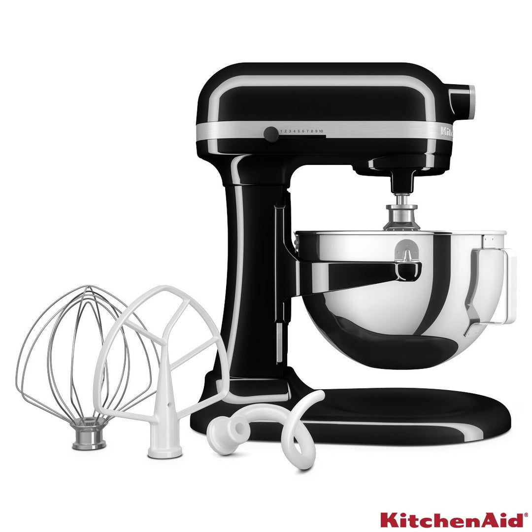 KitchenAid Heavy Duty Stand Mixer 5.2L, Onyx Black, 5KSM55SXXBOB