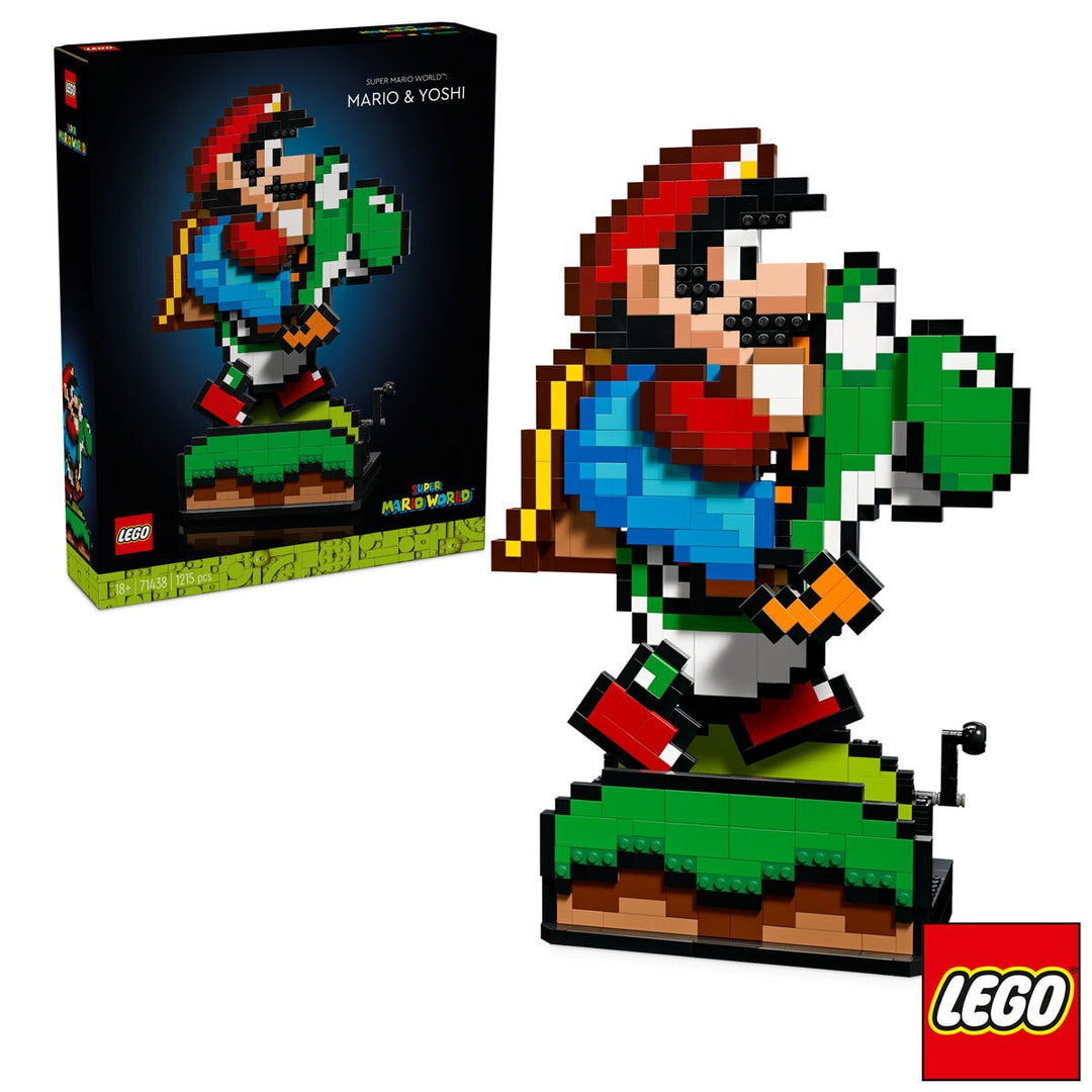 LEGO Super Mario World: Mario & Yoshi - Model 71438 (18+ Years)