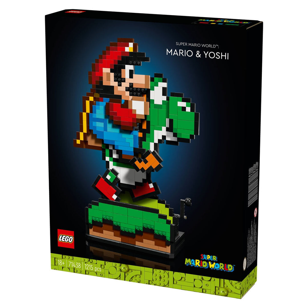 LEGO Super Mario World: Mario & Yoshi - Model 71438 (18+ Years)