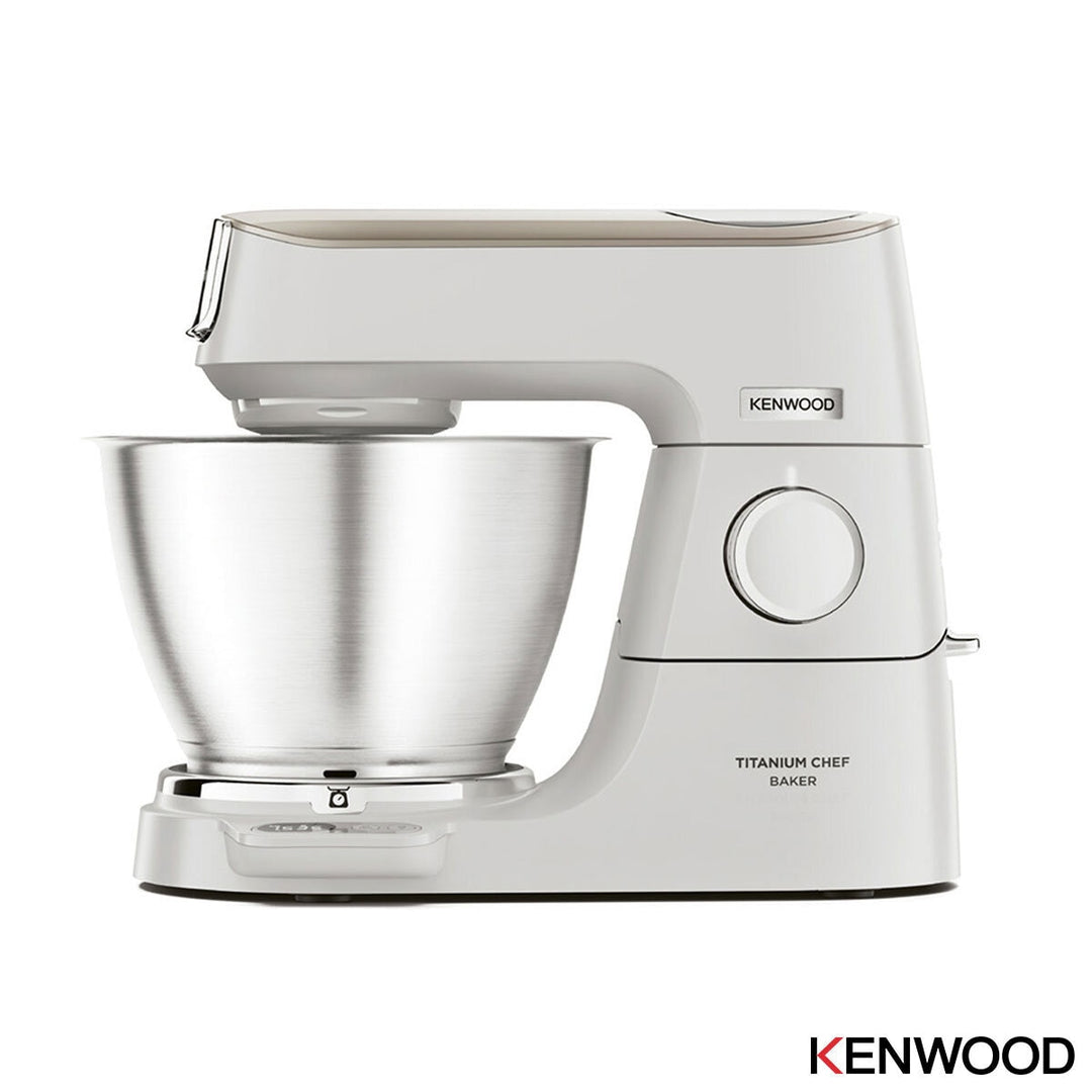 Kenwood Titanium Chef Baker Stand Mixer - White, KVC65.001WH