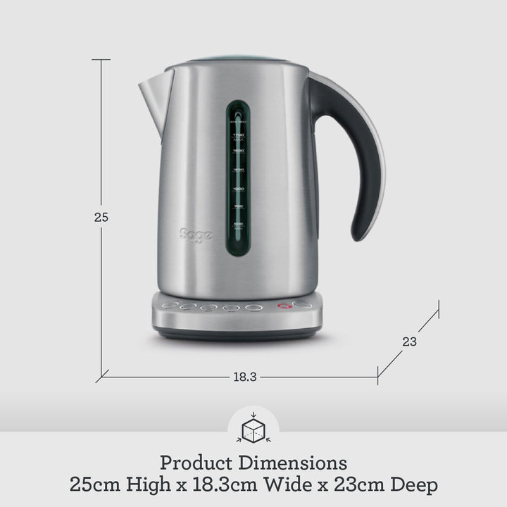 The Sage Smart Kettle™ Luxe, SKE825BSS3GUK1