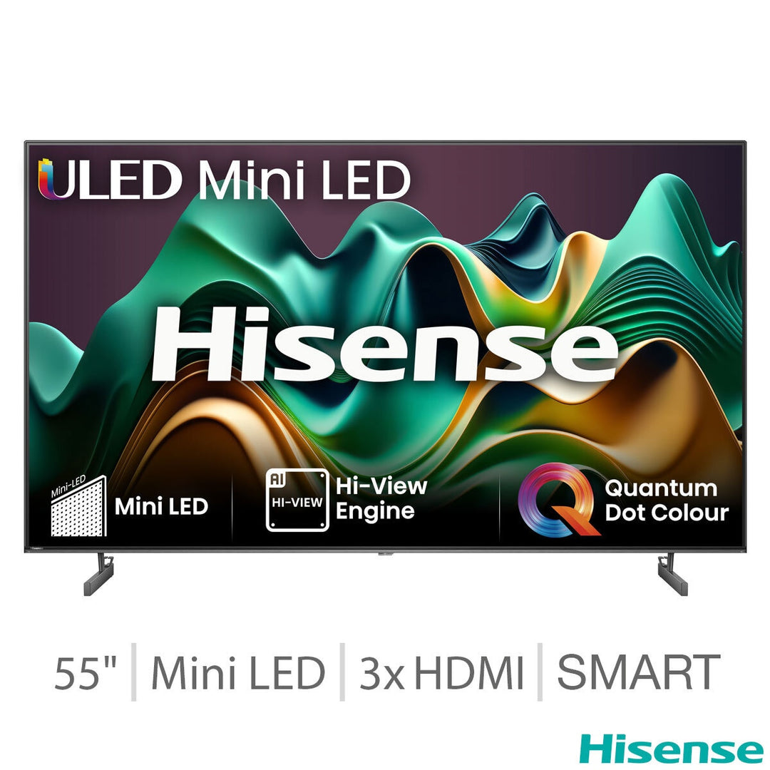 Hisense 55U6NQTUK 55 Inch Mini LED Freely Smart TV