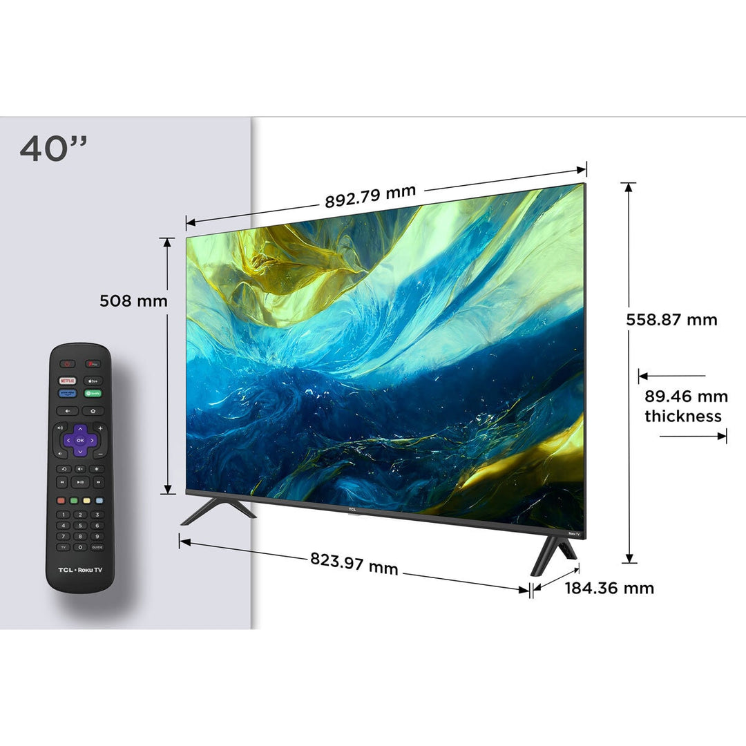 TCL 40RS550K 40 Inch LED Full HD Roku Smart TV