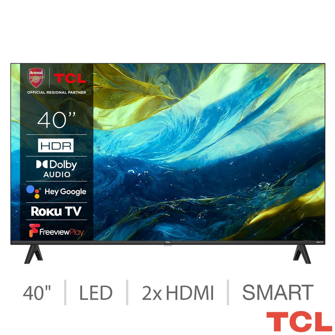 TCL 40RS550K 40 Inch LED Full HD Roku Smart TV