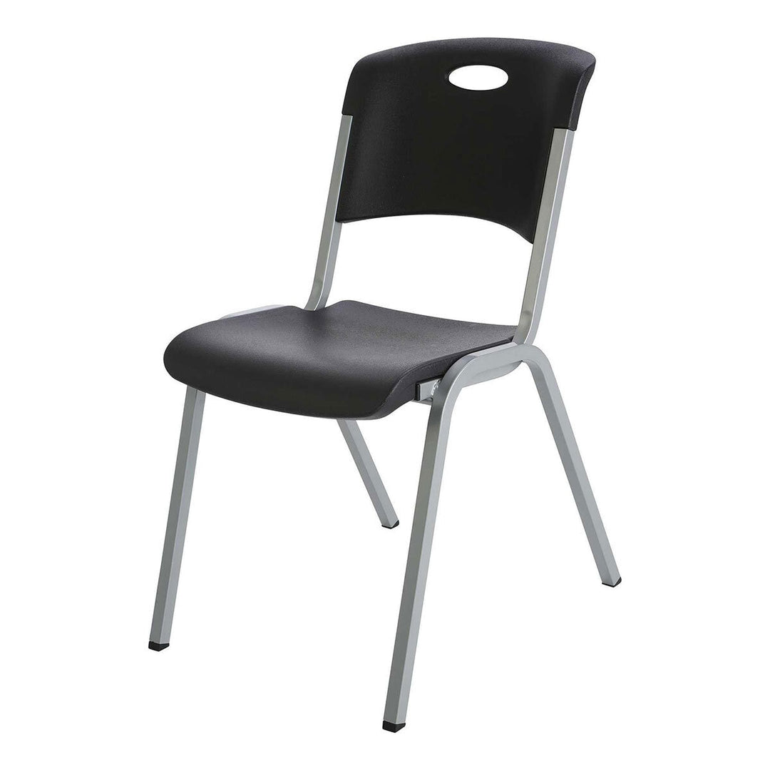 Lifetime Black Stacking Chair, 14 Pack