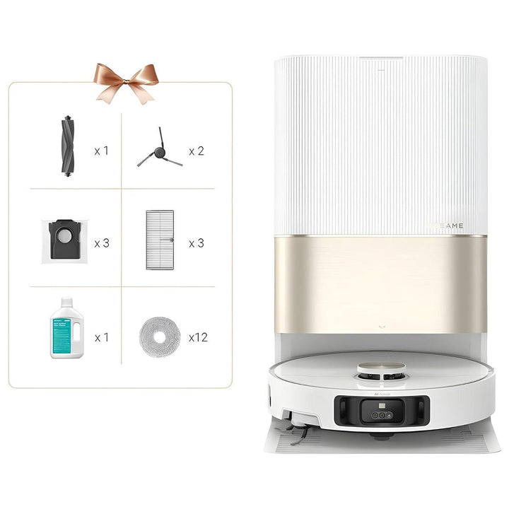 Dreame X40 Ultra Complete Robot Vacuum &amp; Mop with Self-Cleaning and Auto-Empty, RLX63CE-2