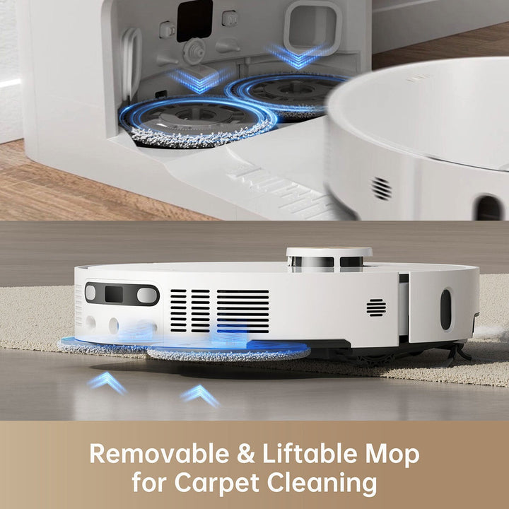 Dreame X40 Ultra Complete Robot Vacuum &amp; Mop with Self-Cleaning and Auto-Empty, RLX63CE-2
