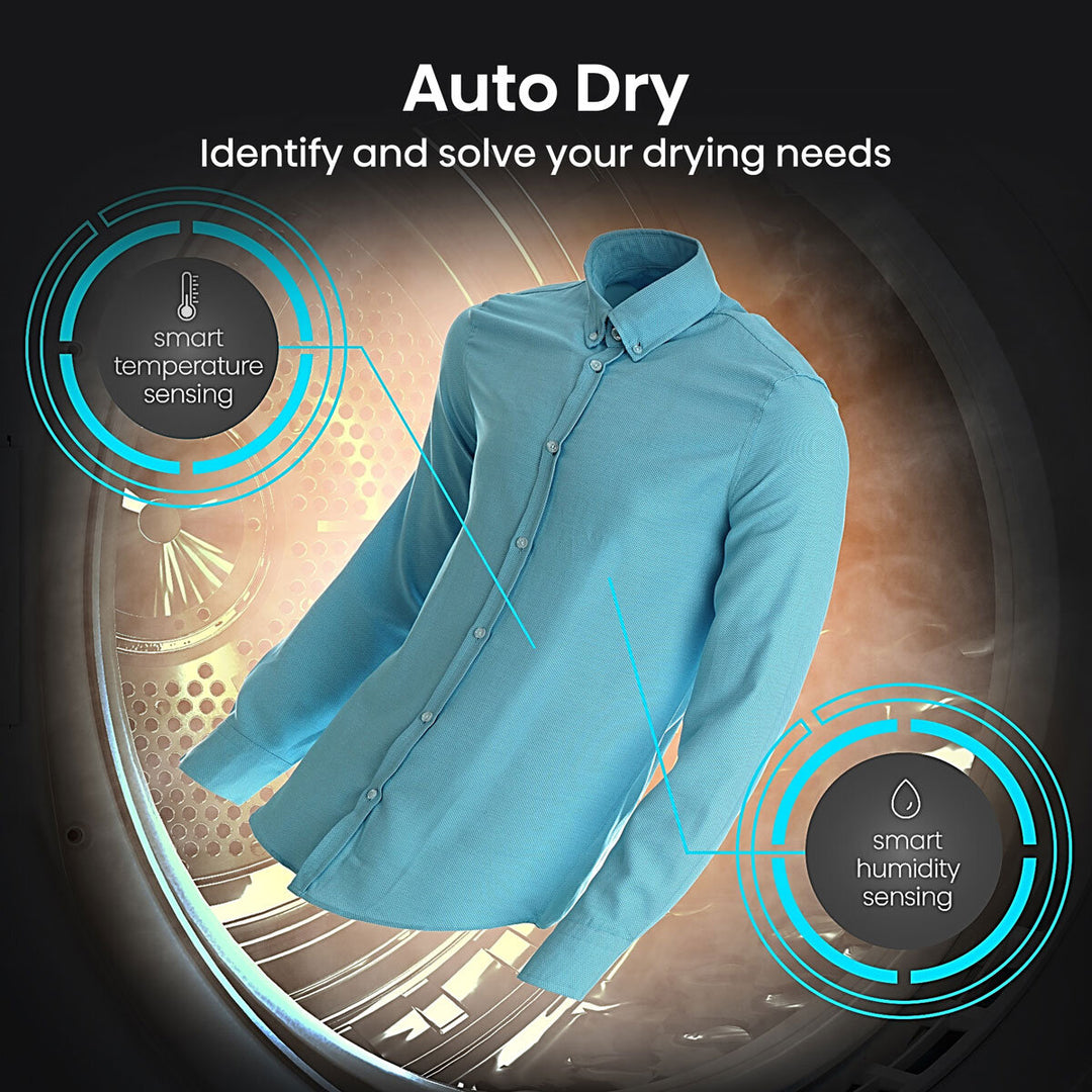 Hisense DH5S102BW, 10kg Heat Pump Dryer A+++ Rating in White