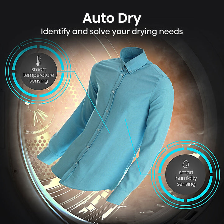 Hisense DH5S102BW, 10kg Heat Pump Dryer A+++ Rating in White