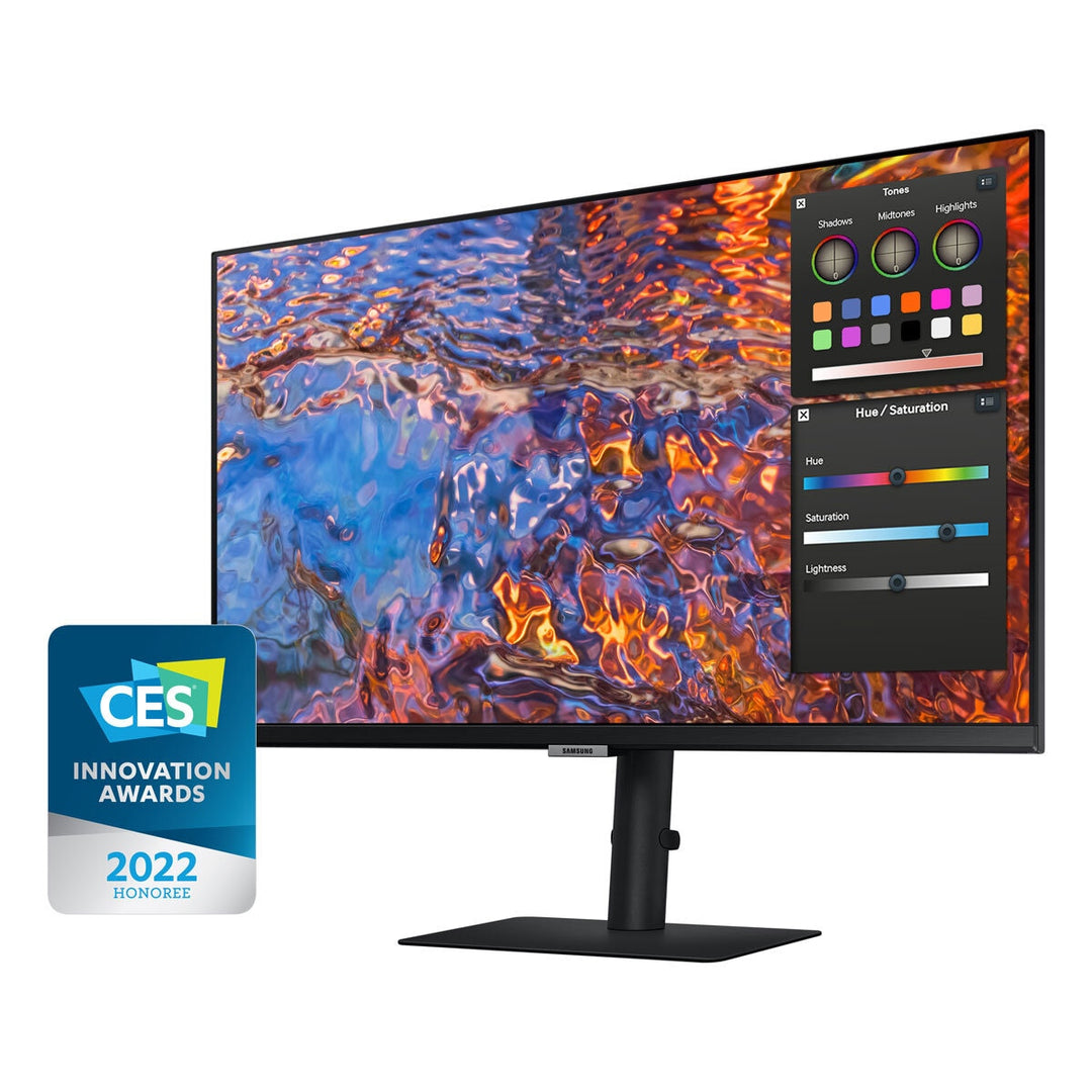 Samsung S80PB 32 Inch 4K Ultra HD 60Hz IPS Monitor, LS32B800PXUXXU