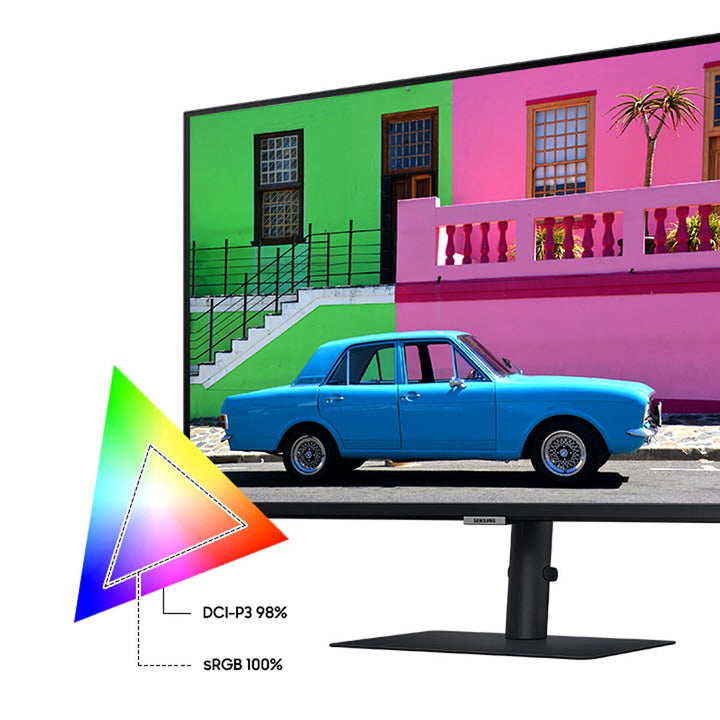 Samsung S80PB 32 Inch 4K Ultra HD 60Hz IPS Monitor, LS32B800PXUXXU