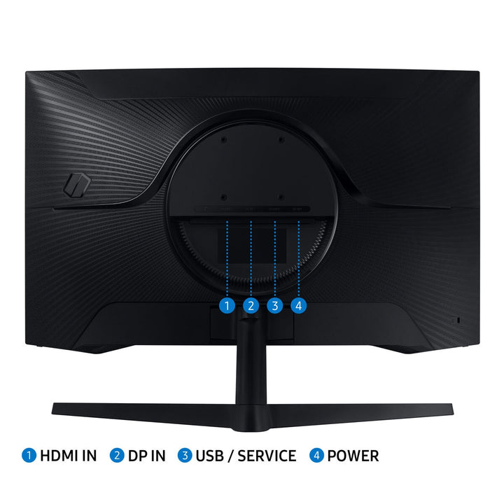 Samsung Odyssey AG550 32 Inch QHD 165Hz VA Curved Gaming Monitor, LS32AG550EPXXU