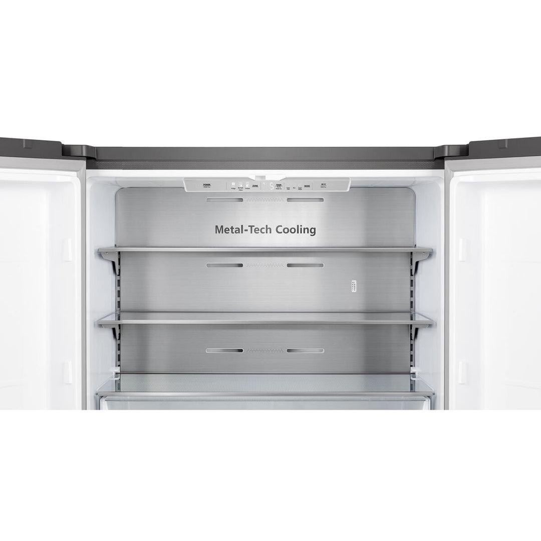 Hisense RQ758N4SASE, Pureflat Multi Door Fridge Freezer, E Rated in Silver