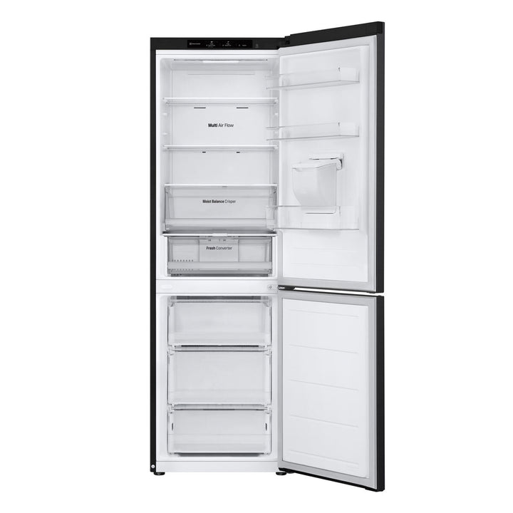 LG GBF3102EEP, Fridge Freezer E Rated in Black 534815