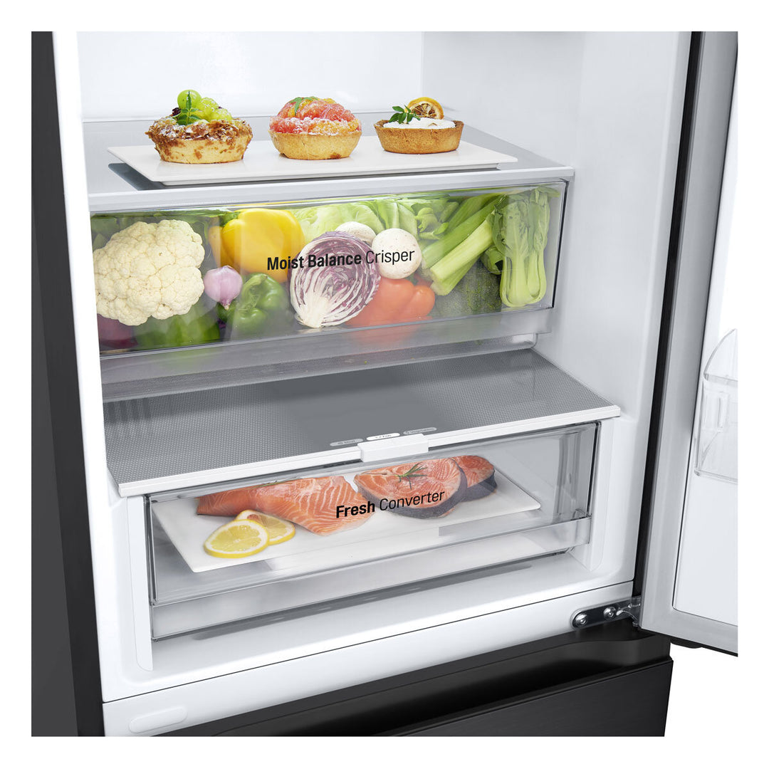 LG GBF3102EEP, Fridge Freezer E Rated in Black 534815