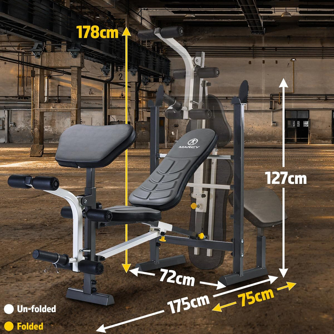 Marcy MWB-20100 Folding Compact Weight Bench