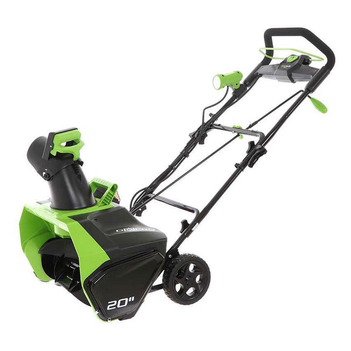 Greenworks 40V (4Ah) 51cm Hand-Propelled Cordless Snow Thrower with 2 x 4Ah Batteries and 40V Charger