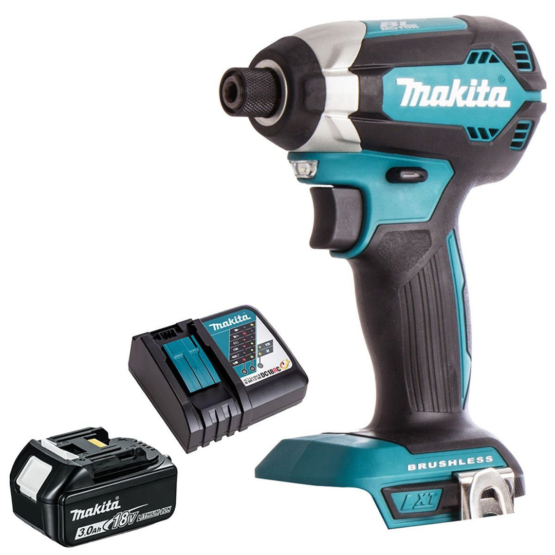 Makita DTD153Z 18V Brushless Impact Driver with 1 x 3.0Ah Battery &amp; Charger