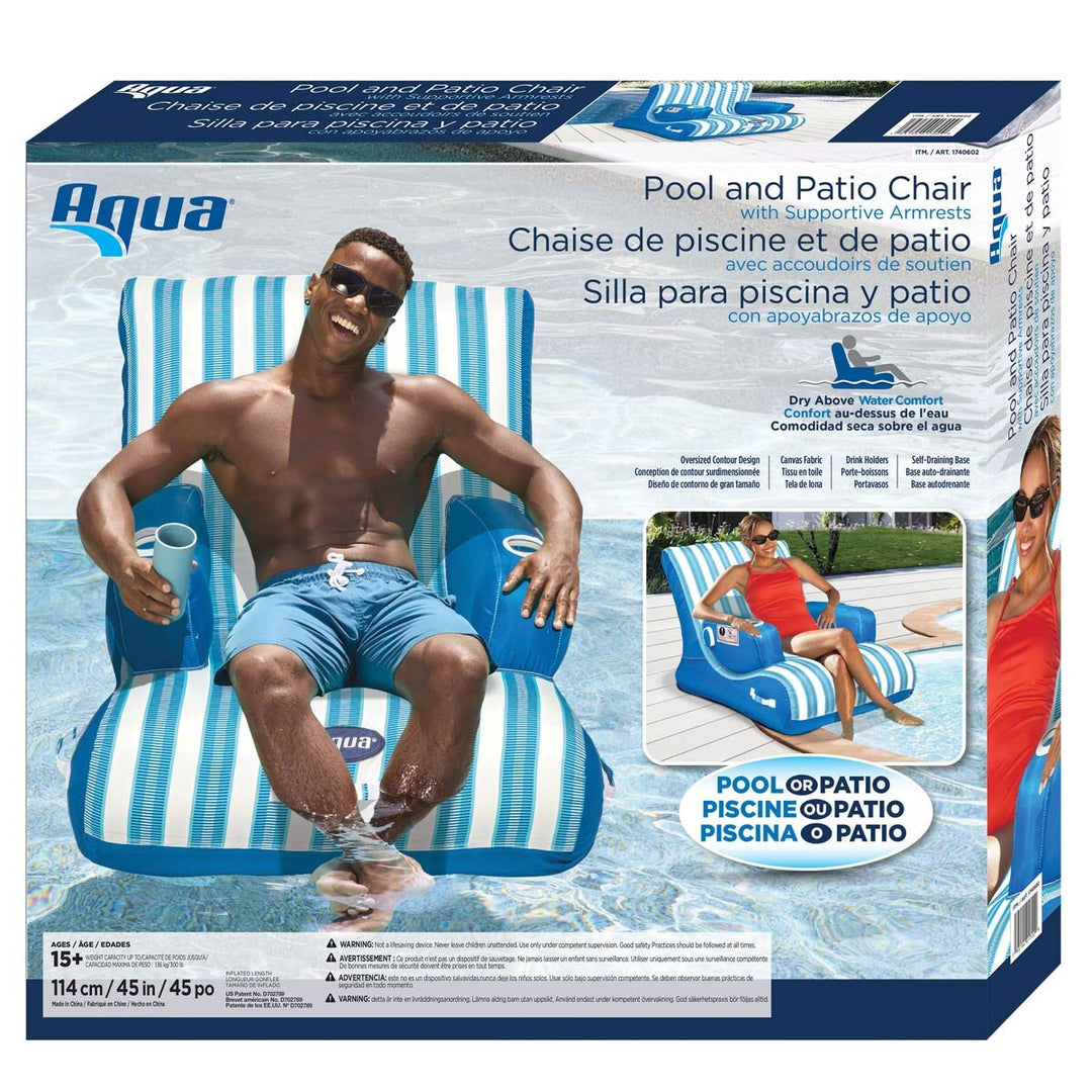 Aqua Pool and Patio Chair