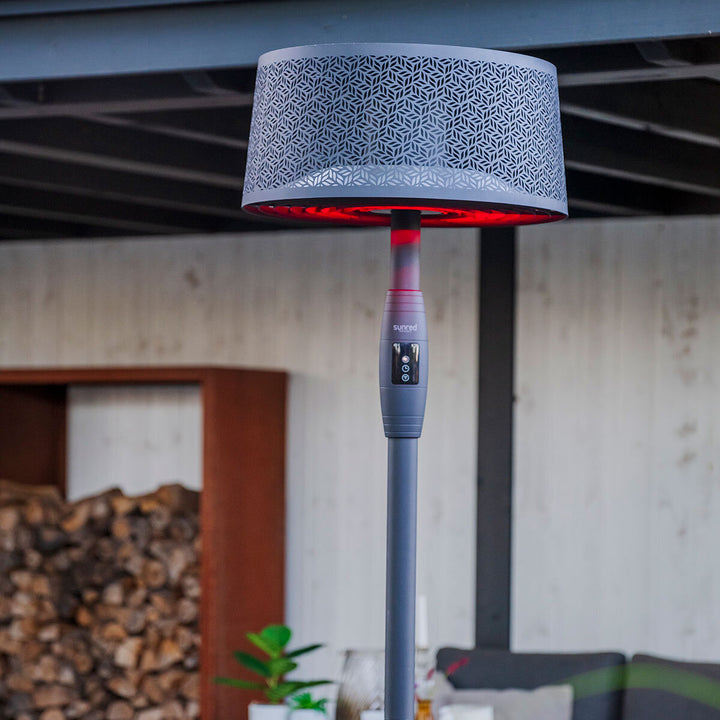 SunRed Moderna 2.15m 2,000W Electric Smart Patio Heater