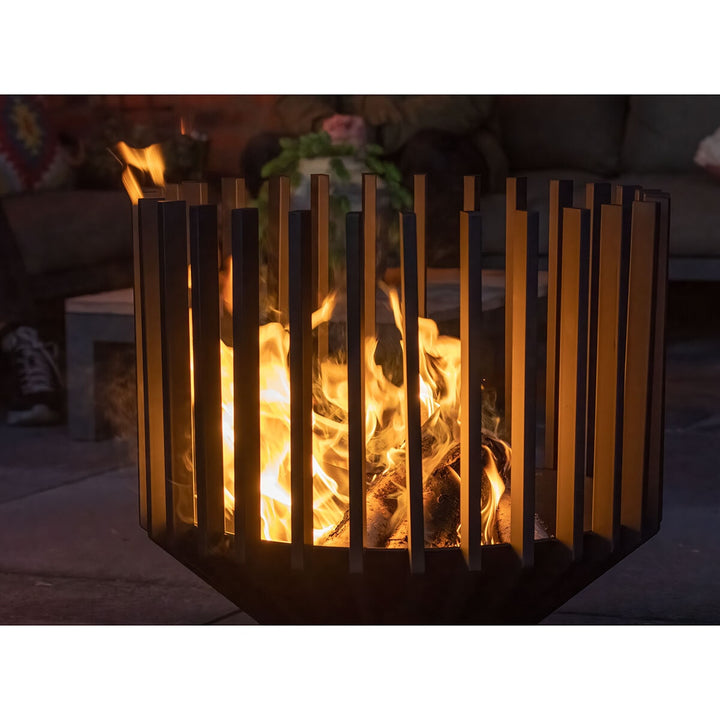 RedFire Irving Large Wood Burning Fire Basket