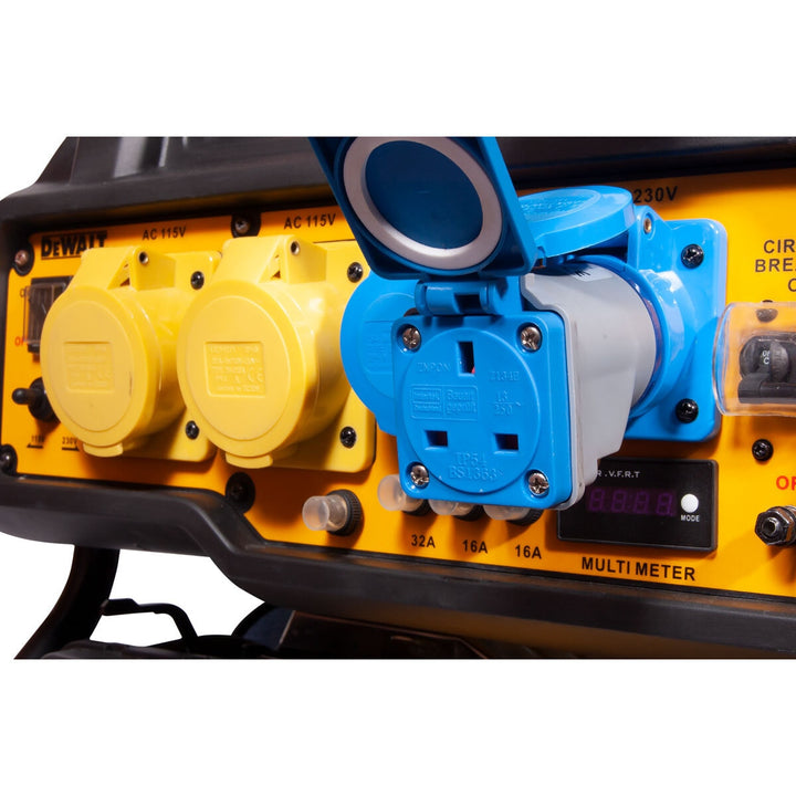 Dewalt 6500W Dual Voltage Petrol Generator (DXGNP65E)