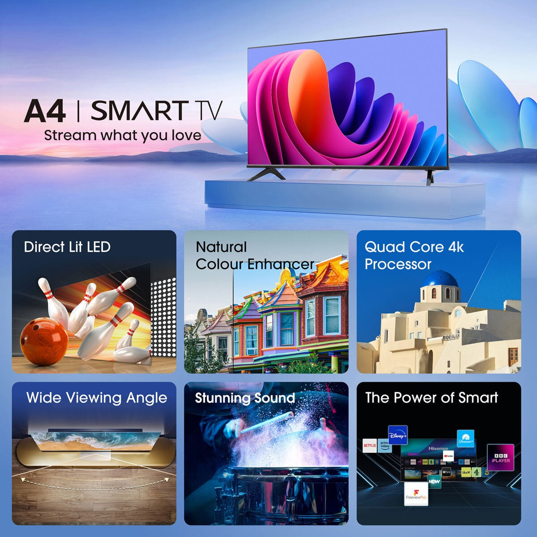 Hisense 40A4NTUK 40 Inch FHD Smart TV