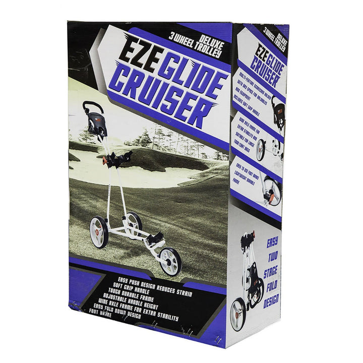 Eze Glide Cruiser Golf Trolley In White
