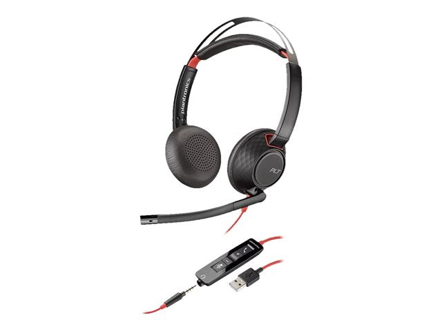 TieDex UK Poly Blackwire C5220 USB-A - headset