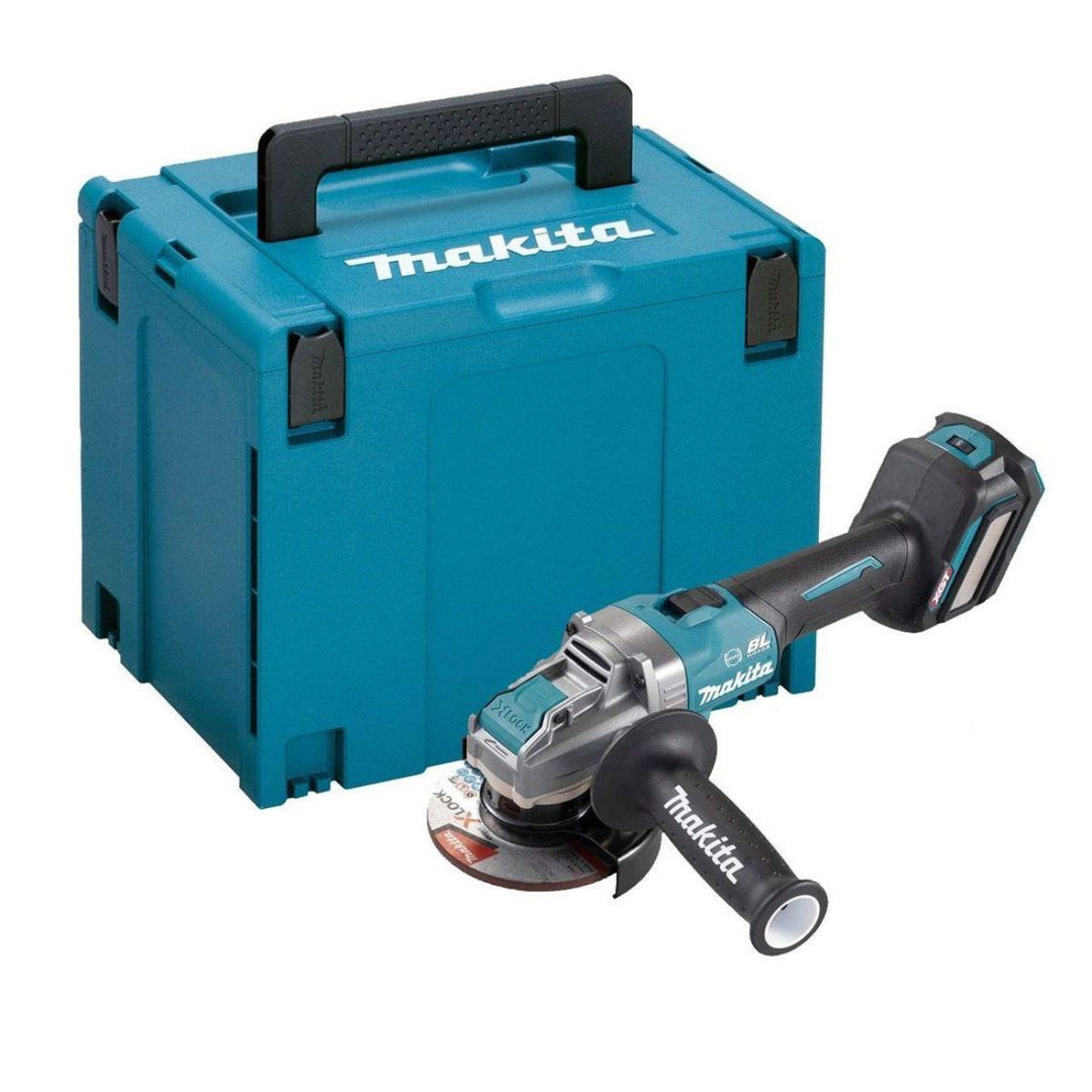Makita GA040GZ01 40V XGT Max 115mm Brushless Angle Grinder With Type 4 Case