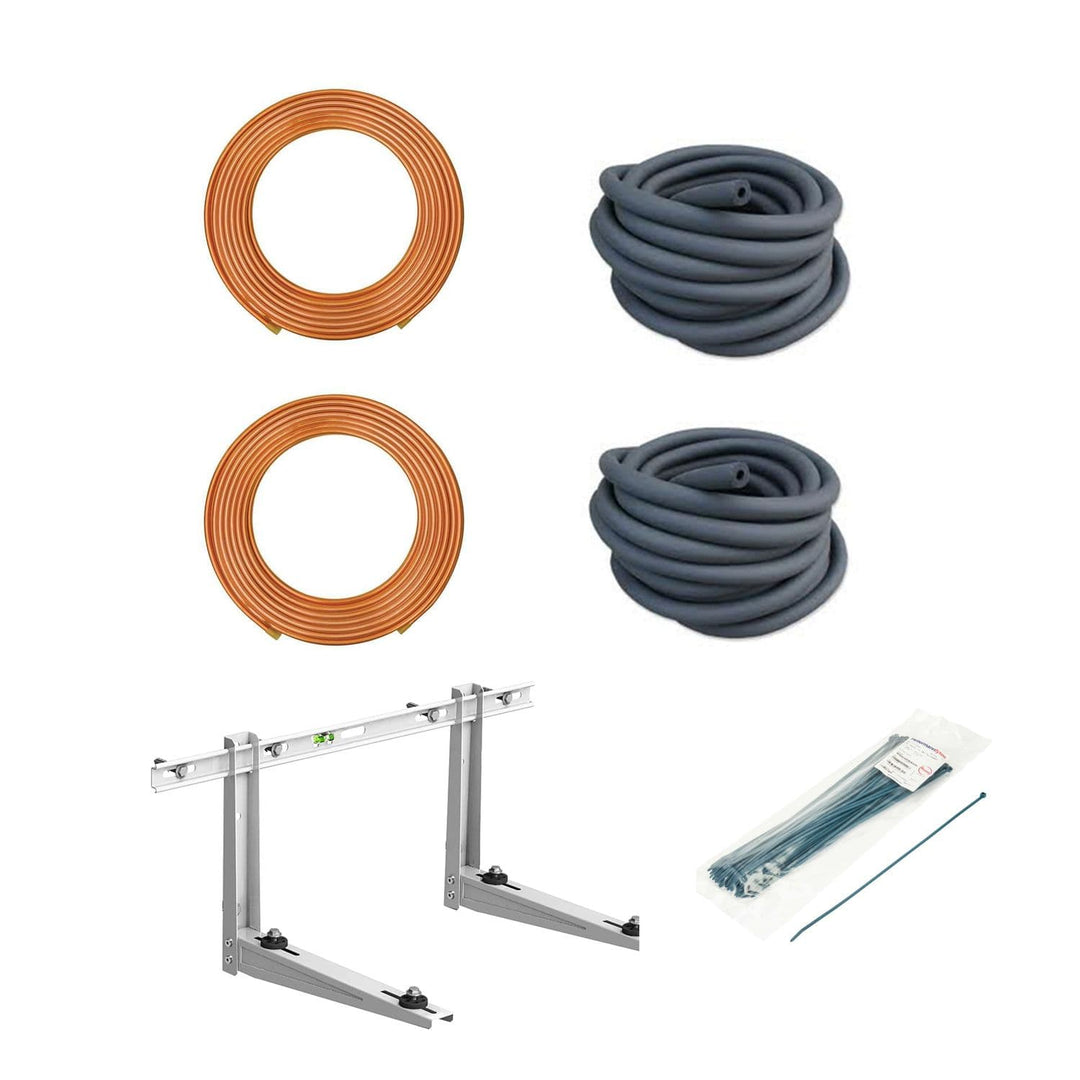 Lindab 30 Meter Installation Pipe Kit 3/8" And 5/8" For Air Conditioning And Refrigeration