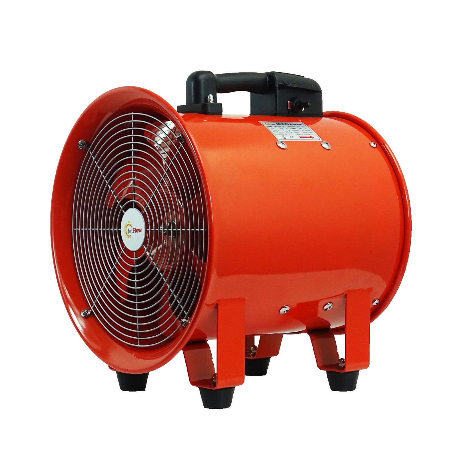 Olympus Appliances 300mm Site Ventilation & Extraction Fan 110V Dust, Fume & Confined Space Use OLYC30/110 + FL30