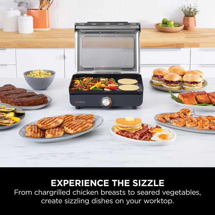 Ninja Sizzle Indoor Grill & Flat Plate, GR101UK