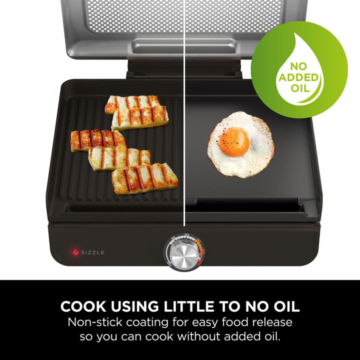 Ninja Sizzle Indoor Grill & Flat Plate, GR101UK