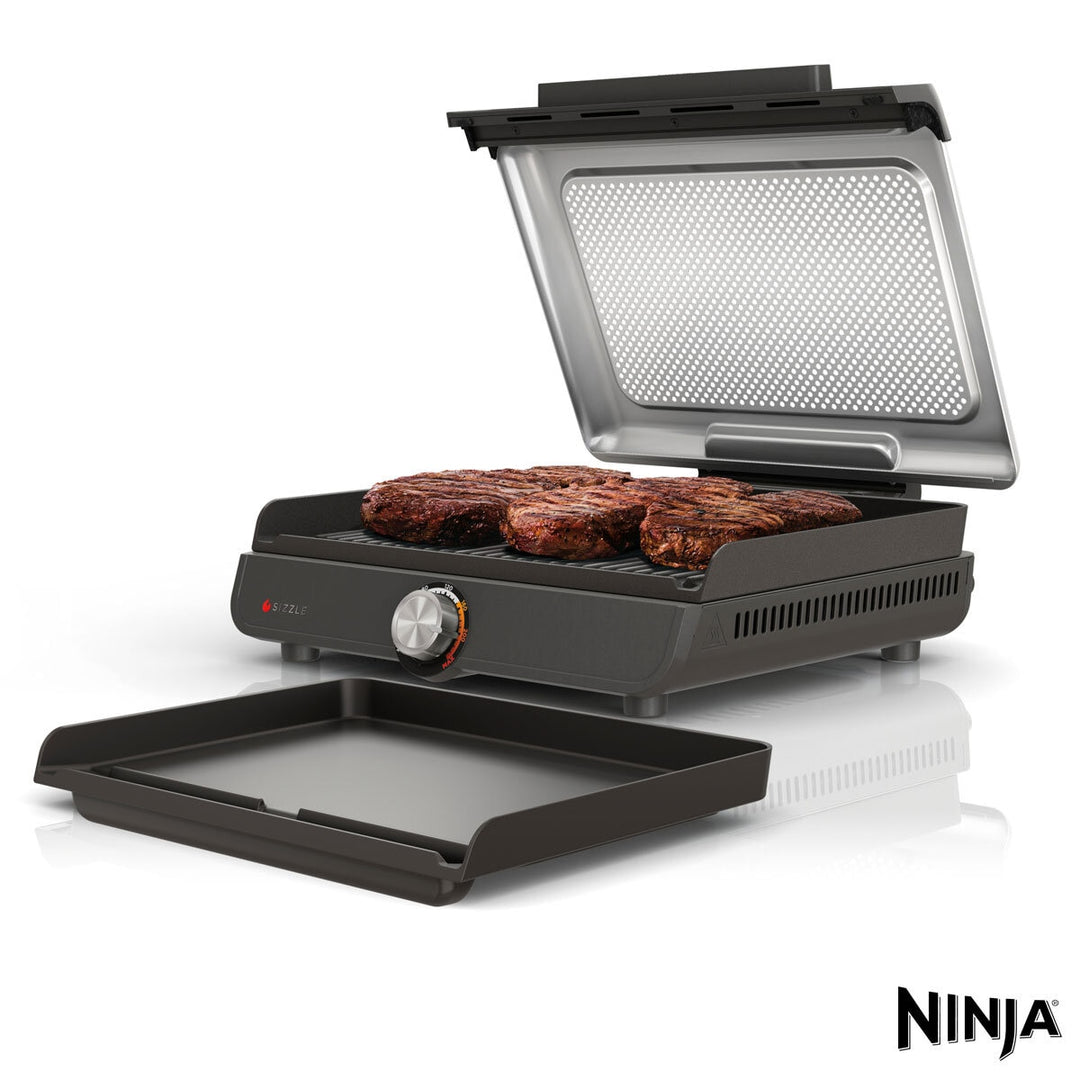 Ninja Sizzle Indoor Grill & Flat Plate, GR101UK