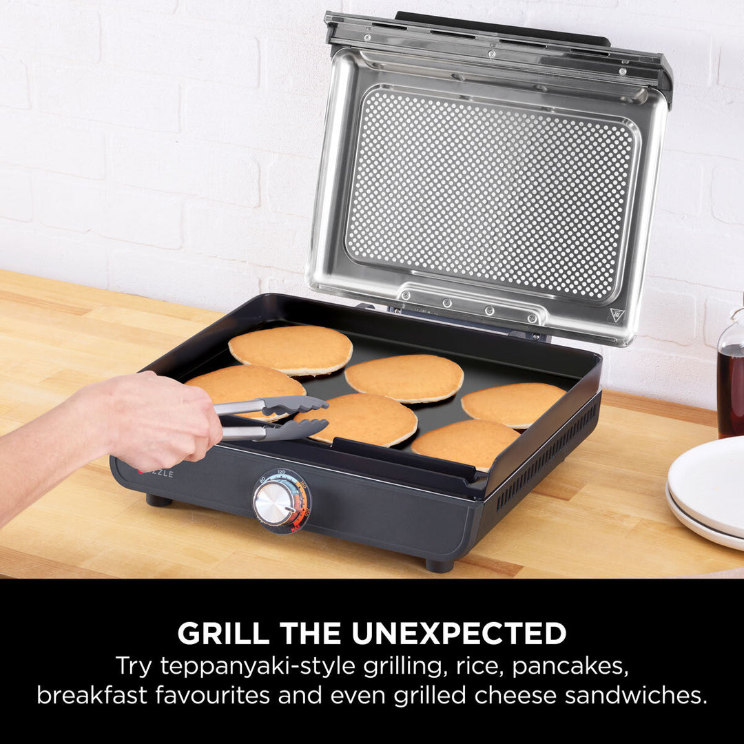 Ninja Sizzle Indoor Grill & Flat Plate, GR101UK