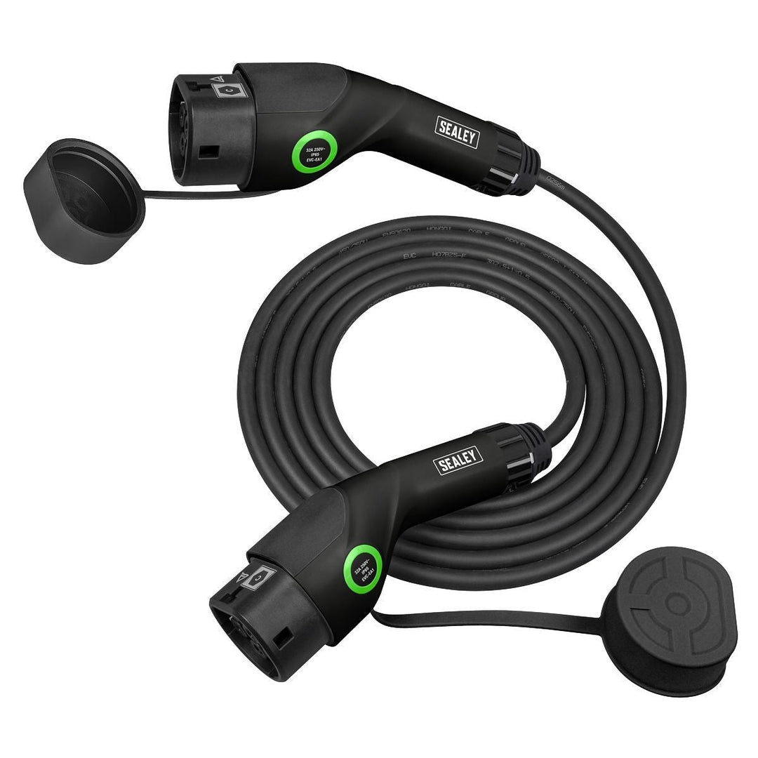 Sealey EVCC227KW 5m Type 2 to Type 2 EV Charging Cable 32A/1Ph
