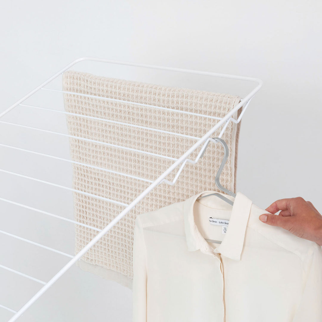 Brabantia HangOn 25m Drying Rack with Rod in White