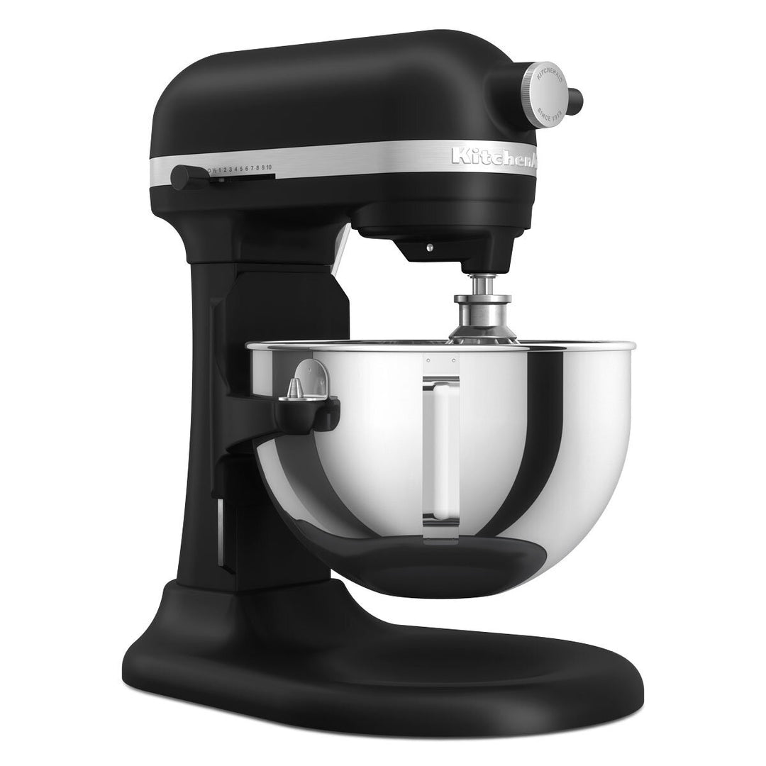 KitchenAid Heavy Duty Stand Mixer 5.2L, Cast Iron Black, 5KSM55SXXBBM